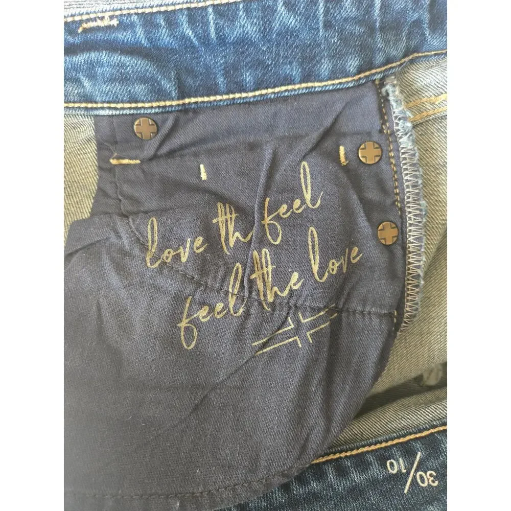 LIVERPOOL Los Angeles 'The Girlfriend" Straight Leg Blue Jeans 30/10 - Picture 12 of 12